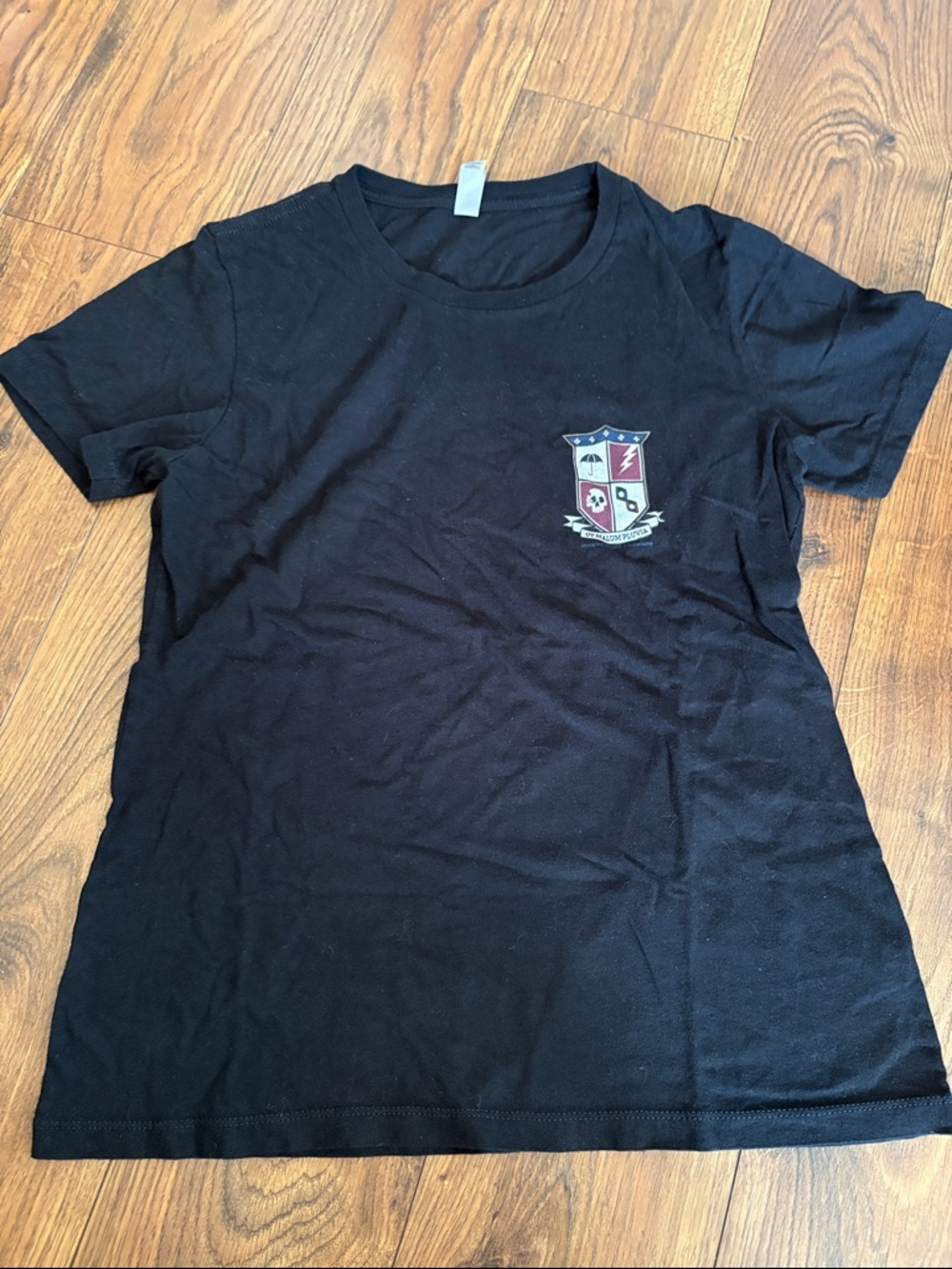 Umbrella Academy Black Crewneck Tee